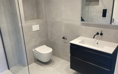 En-suite wet room